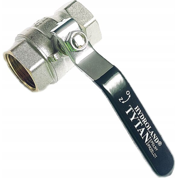 Tytan H-ZAWÓR KULOWY WODNY 1/2" TYTAN Z FILTREM SKOŚNYM // ZKWF-15-WW-R-H-TYTAN