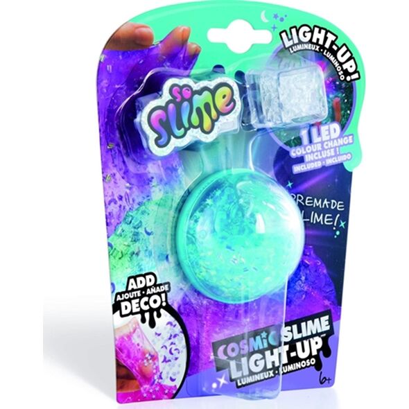 BigBuy Fun SO SLIME Light Up Cosmic Crunch 1 Pack