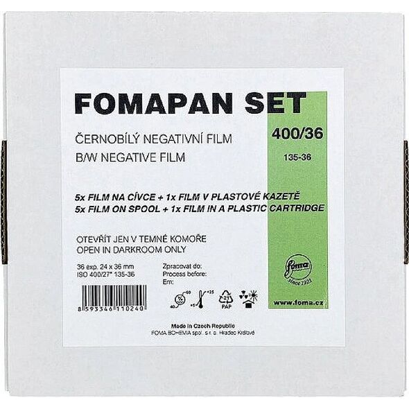 Foma Foma φιλμ Fomapan 400/36 Σετ 6 φιλμ + φυσίγγιο 14248956 8593346110240