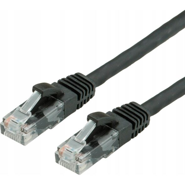 Καλώδιο Patch - RJ-45 (Α) σε RJ-45 (Α) - 1.5 μ - UTP - CAT 6a - διαμορφωμένο - μαύρο (21.99.1485)