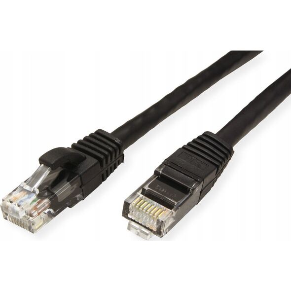Καλώδιο Patch - RJ-45 (Α) σε RJ-45 (Α) - 1.5 μ - UTP - CAT 6a - διαμορφωμένο - μαύρο (21.99.1485)