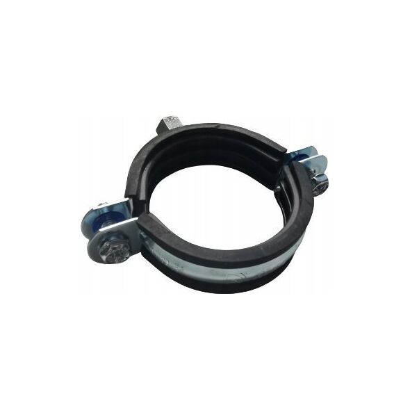 Niczuk Obejma pojedyncza DUO z izolacją 1 1/4" BK (41-46)