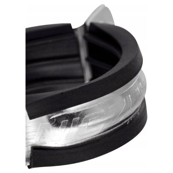 Niczuk Obejma pojedyncza DUO z izolacją 3/8" BK (17-22)