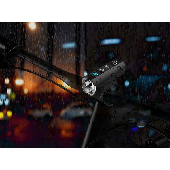 Carruzzo L8R LAMPKA ROWEROWA LICZNIK LCD 2 w 1     KLAKSON