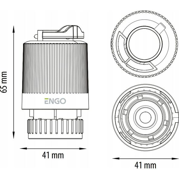 Engo Engo zestaw 10szt siłowników termoelektrycznych Q30NC230PACK
