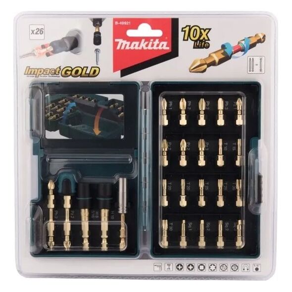 Σετ Μύτες Torsion Makita 26 τεμαχίων B-49921
