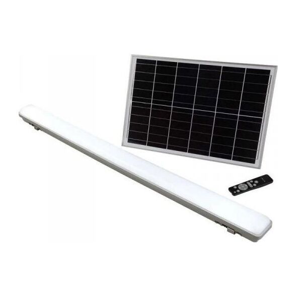 V-TAC Oprawa Hermetyczna Solarna LED 120cm 18W Pilot IP65 VT-120018 3000K-4000K-6400K 1000lm