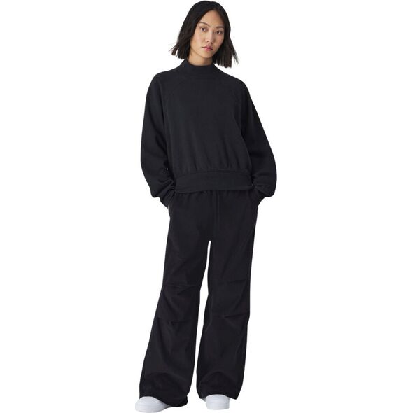 Champion Spodnie damskie Champion Parachute czarne 117432 KK001 L