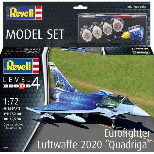 Model set Eurofighter Luftwaffe 2020 "Quadriga"