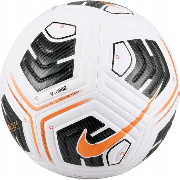 Piłka nożna Nike Academy Team FA24 biało-czarno-pomarańczowa FZ7540 101 3