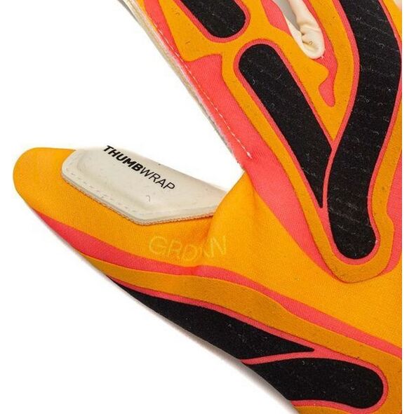 Rękawice bramkarskie Puma Ultra Ultimate Hybrid Sun pomarańczowe 41858 09 8,5