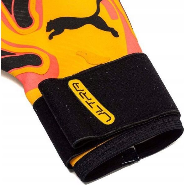 Rękawice bramkarskie Puma Ultra Ultimate Hybrid Sun pomarańczowe 41858 09 8,5