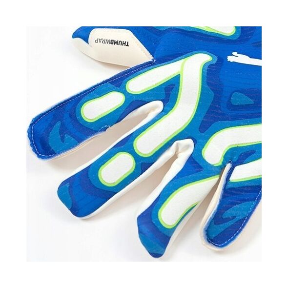 Rękawice bramkarskie Puma Ultra Ultimate Hybrid Sun niebieskie 41858 02 10,5