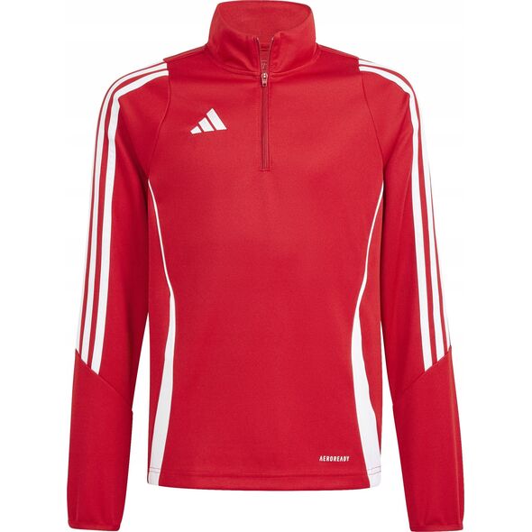 Bluza dla dzieci adidas Tiro 24 Training Top czerwona IR9361 176cm