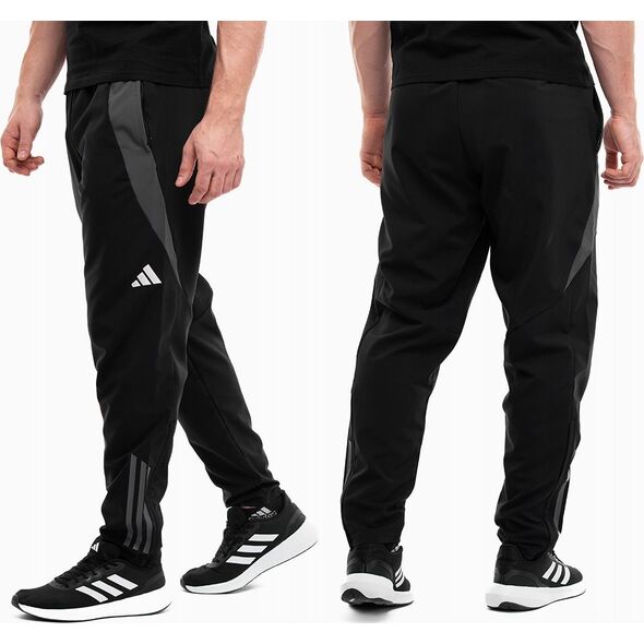 Spodnie męskie adidas Tiro 24 Competition Presentation czarno-szare IP5595 XL