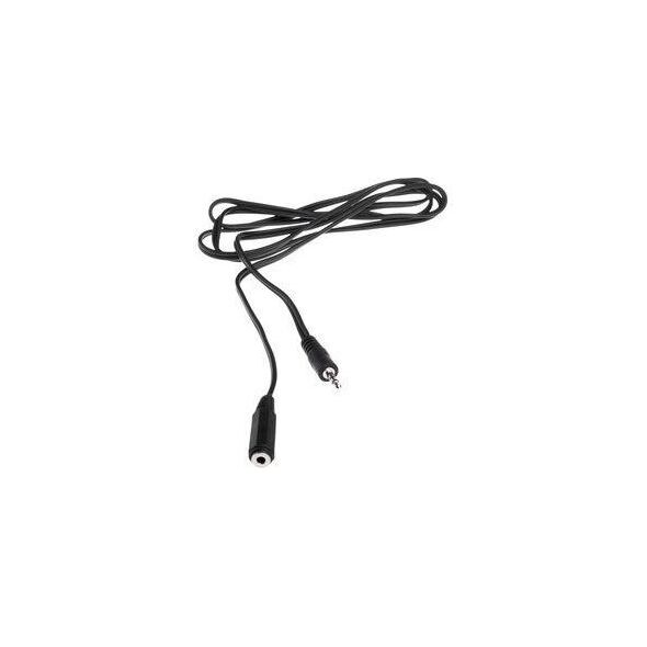 Kabel Natec Jack 3.5mm - Jack 3.5mm 1.5m czarny (NKA-0539)