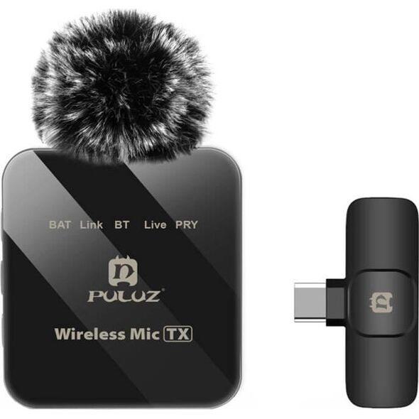 Mikrofon Puluz Mikrofon bezprzewodowy PULUZ PU648B (USB-C)