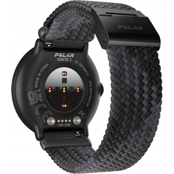 Polar Ignite 3 S-L, black/black braided