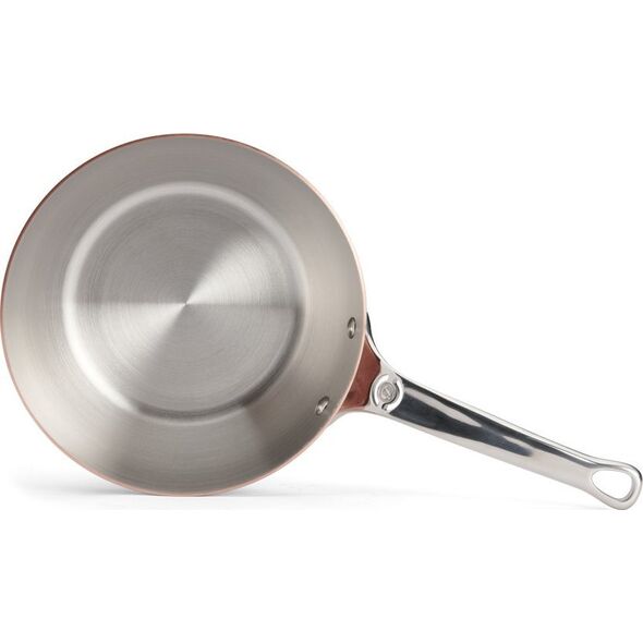 De Buyer De Buyer Prima Matera Sauté Pan Copper/steel 20cm curved ind.