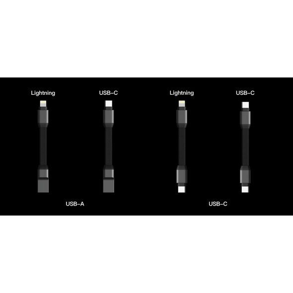 Προσαρμογέας USB Rolling Square Rolling Square inCharge PRO - Πολυλειτουργικό καλώδιο φόρτισης και μεταφοράς, USB-USB-C