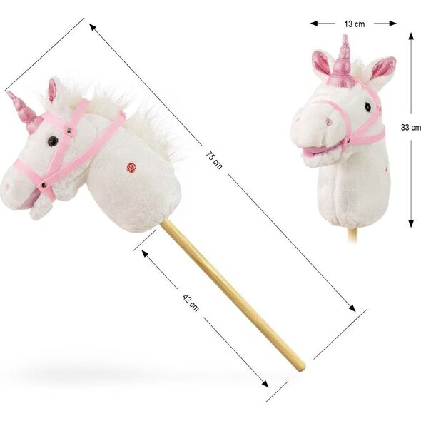 Milly Mally Hobby Koń na Kiju White EDUKAMP