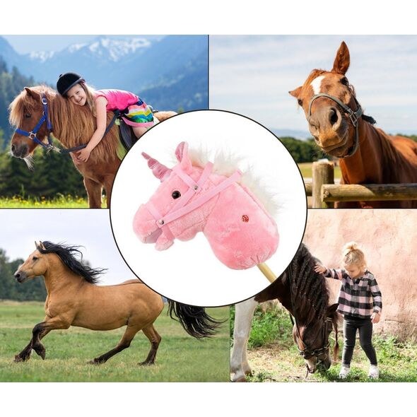 Milly Mally Hobby Koń na Kiju Pink EDUKAMP