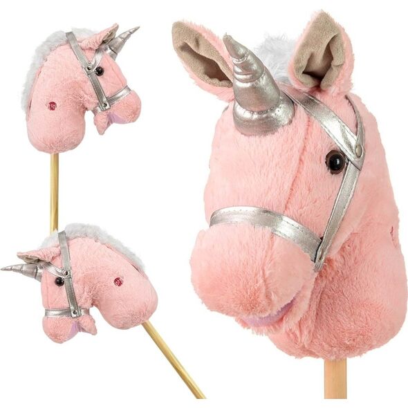 Milly Mally Hobby Koń na Kiju Light Pink EDUKAMP