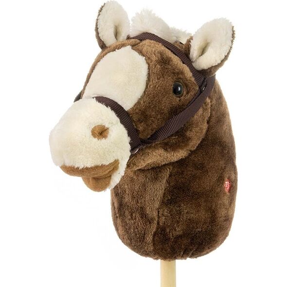 Milly Mally Hobby Koń na Kiju Dark Brown EDUKAMP