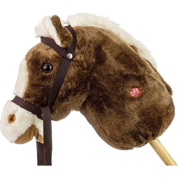 Milly Mally Hobby Koń na Kiju Dark Brown EDUKAMP