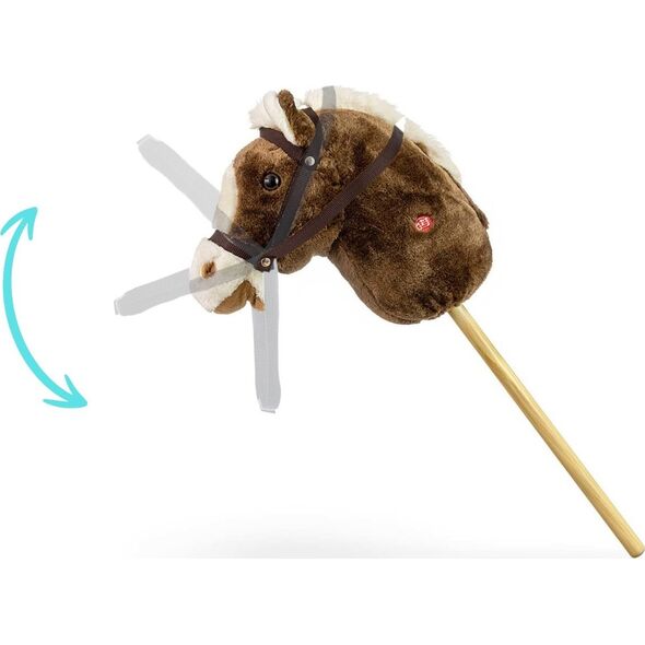 Milly Mally Hobby Koń na Kiju Dark Brown EDUKAMP