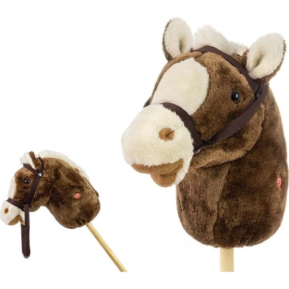 Milly Mally Hobby Koń na Kiju Dark Brown EDUKAMP