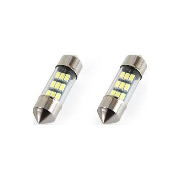 AMiO Żarówki LED C5W 31mm 9xSMD 3014 12V Standard