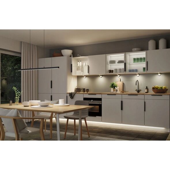 Lampa wisząca Paulmann Lampa wisząca LENTO LED DIM SH Zigbee 3x15.5W 3x2100lm 230V czarny mat / aluminium