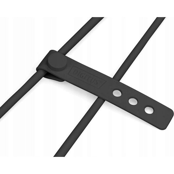 Καλώδιο USB Digitus Digitus USB-A > USB-C 2.0 (ST-ST) 1m Καλώδιο φόρτισης Σιλικόνης 60W Μαύρο
