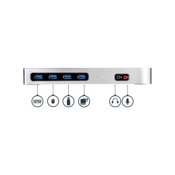 Stacja/replikator StarTech Dual 4K Dock USB-C (DK30A2DH)
