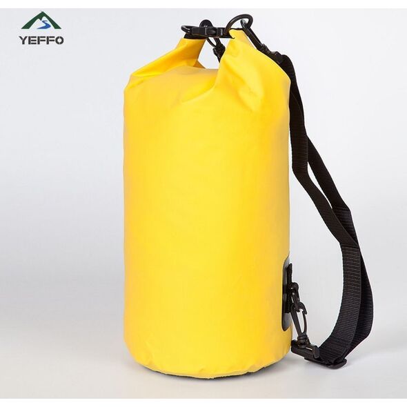 Wodoodporna torba typu Bucket 10L żółta
