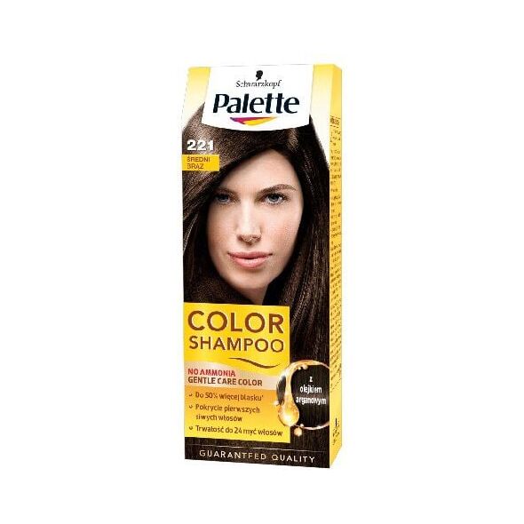 Palette Color Shampoo nr 221 Brąz (68160474)