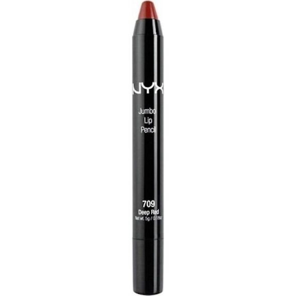 NYX Nyx, Έντονο Βούτυρο Γκλος, Χρώμα, Μολύβι Χειλιών, 709, Βαθύ Κόκκινο, 5 g Για Γυναίκες