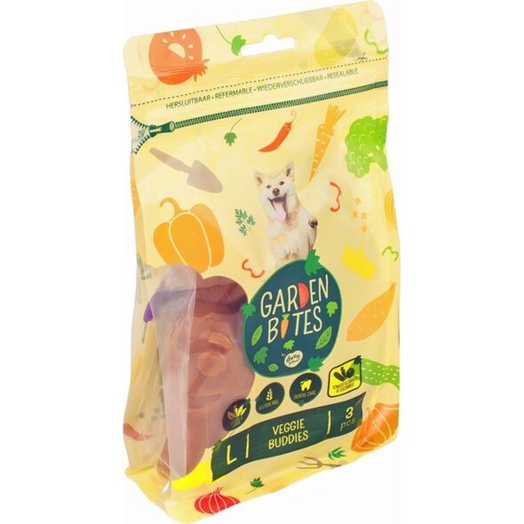 Duvo+ GARDEN BITES VEGGIE BUDDIES "L"  11cm       10szt     ( dispaly zawiera 10szt x 3 )