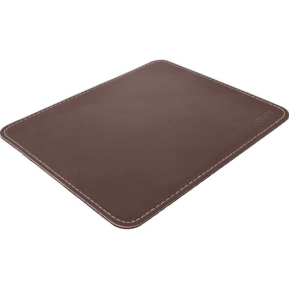 Podkładka InLine InLine® Mouse Pad Premium PU Leather 255x220x3mm brown