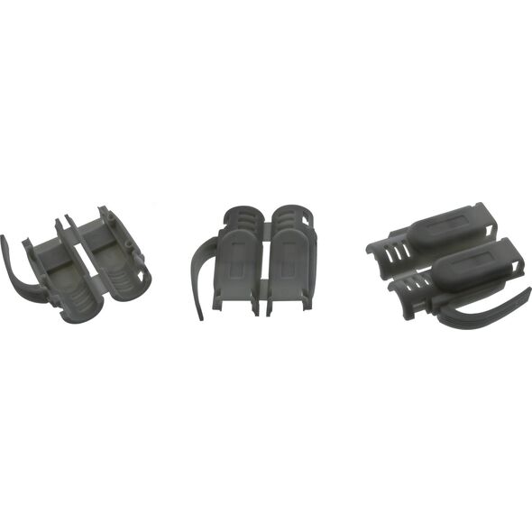 InLine InLine® crimp plugs Cat.6A RJ45 shielded, with bend protection and insertion guide, black, 100pcs. pack