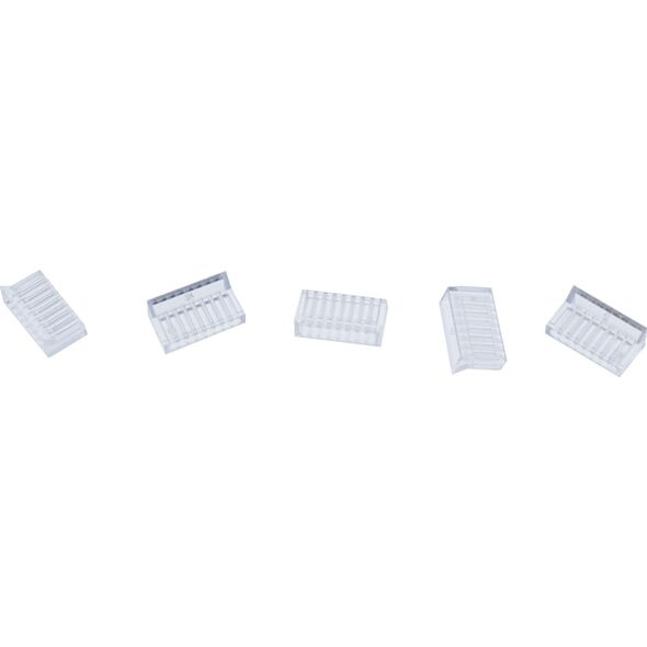 InLine InLine® crimp plugs Cat.6A RJ45 shielded, with bend protection and insertion guide, black, 100pcs. pack