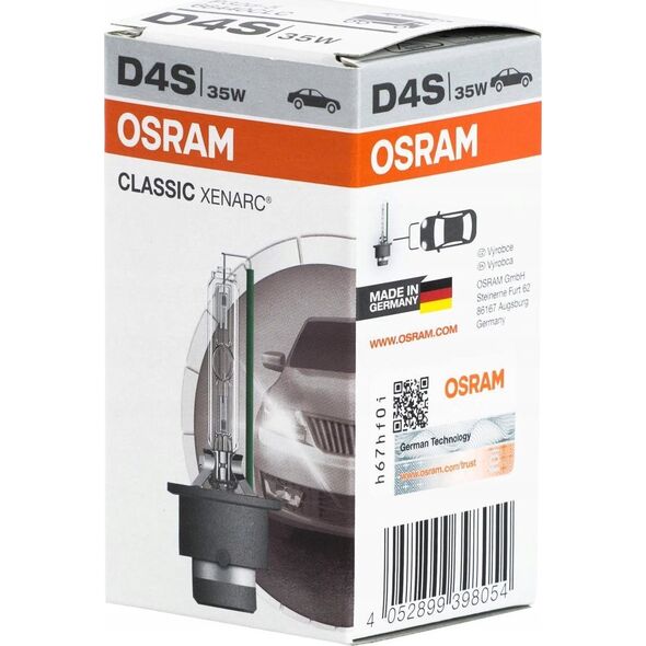Osram Lemputė OSRAM CLASSIC 35W 42V PK32d-5 Xenon D4S