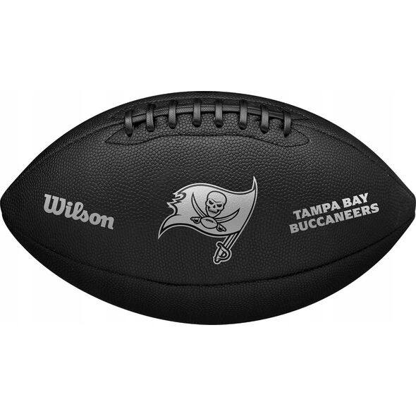 Wilson NFL Team Metallic Premiere Tampa Bay Buccaneers Ball WF4015830XB Czarne 9