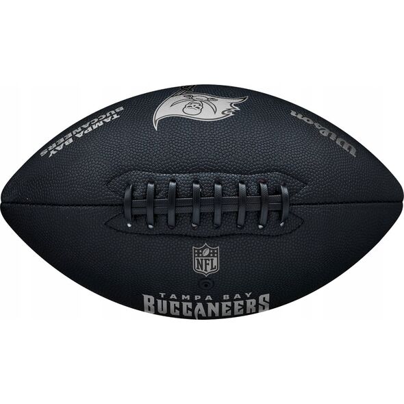 Wilson NFL Team Metallic Premiere Tampa Bay Buccaneers Ball WF4015830XB Czarne 9