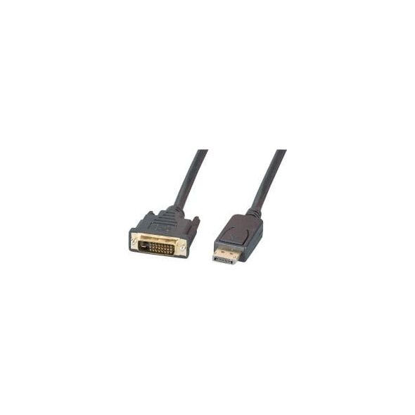 Kabel EFB DisplayPort - DVI-D 2m czarny (K5564SW.2V2)