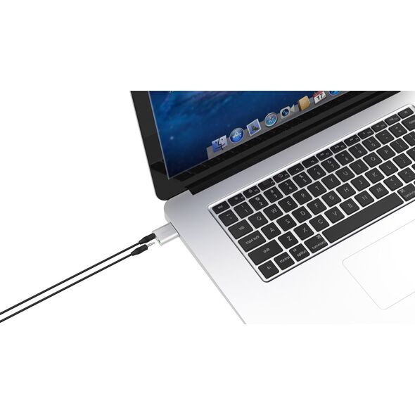 Adapter AV InLine INLINE USB Audio Soundadapter Mini Aluminium Gehaeuse