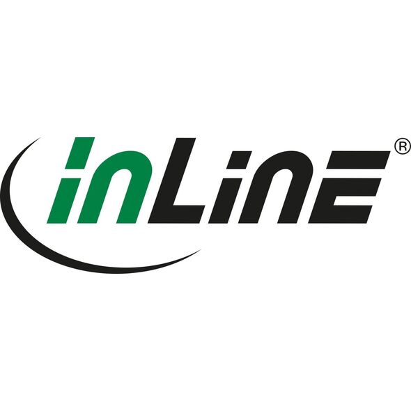 Kabel USB InLine InLine® USB 3.2 Cable, Type C male angled to female, black, 1.5m