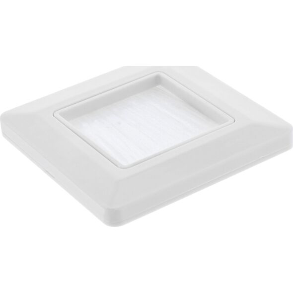 InLine InLine® Wall frame with brush pass, for TV, white RAL9010