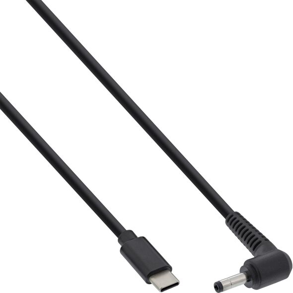 Kabel USB InLine InLine® USB Type-C to BenQ/ASUS Notebook (round/small) charging cable, 2m
